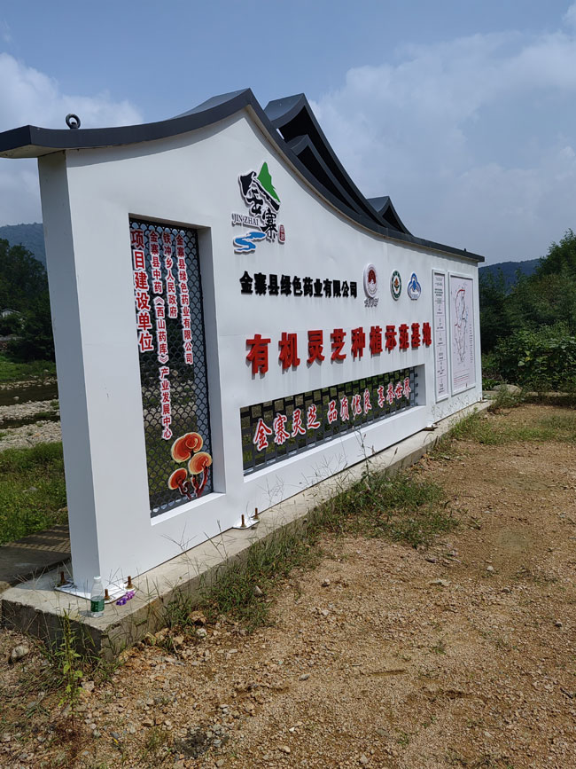 金寨有機(jī)靈芝種植基地